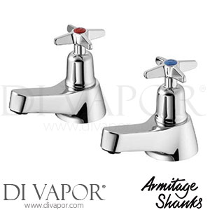 Armitage Shanks Sandringham 21 Chrome Bath Pillar 3/4 Inch Tap Spare Parts B9876AA GEN1