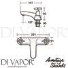 Armitage Shanks B9877AA Spare Diagram