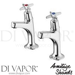 Armitage Shanks B9879AA Sandringham 21 High Neck Pillar Taps Spare Parts