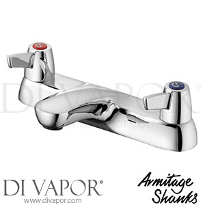Armitage Shanks Sandringham 21 Chrome Bath Mixer 2 Taphole Tap Spare Parts B9883AA GEN1