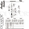 Armitage Shanks B9883AA GEN1 Mixer Spare Tech Diagram