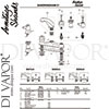 Armitage Shanks B9886AA Spare Tech Diagram
