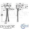 Ideal Standard B9890AA Mixer Spare Diagram