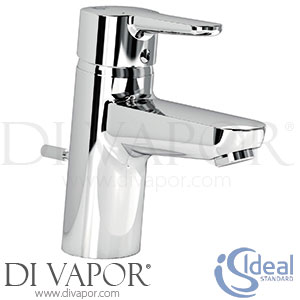 Ideal Standard B9916AA Connect Blue One Hole Basin Mixer with Plastic Pop-Up Waste Spare Parts