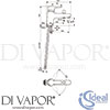Ideal Standard B9922AA Mixer Spare Diagram