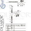 Ideal Standard B9929AA Mixer Spare Tech Diagram
