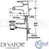 Ideal Standard B9988AA Mixer Spare Diagram