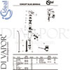 Ideal Standard B9988AA Mixer Spare Tech Diagram