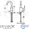 Ideal Standard B9994AA Mixer Spare Diagram