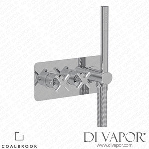 Coalbrook Bank 2 Outlet Shower Valve with Handshower BA3101.V West One Bathrooms Spare Parts