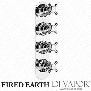 FIRED EARTH Bastide Concealed Dual Control Shower with 3 Valves (BASENC3X) Spare Parts