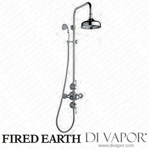 Fired Earth Dual control, thermostatic shower with flow control valve and fixed riser (BASEXPNH) Spare Parts