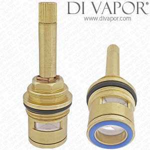 Better Bathrooms Shower Valve Flow Cartridge Anti-Clockwise Open 80mm 24 Spline