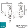 VADO BC-AXB-106-BN Spare Parts Diagram