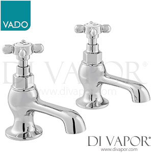 VADO BC-AXB-106-CP Axbridge Cross Handle Basin Pillar Taps Spare Parts