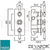 VADO BC-AXB-1282-BN Spare Parts Diagram