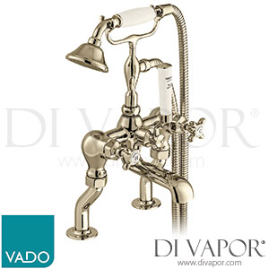 VADO BC-AXB-131-BN Axbridge Bath Shower Mixer with Shower Kit - Bright Nickel - Spare Parts
