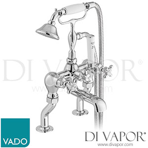 VADO BC-AXB-131-CP Axbridge Bath Shower Mixer with Shower Kit Spare Parts