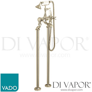 VADO BC-AXB-133-BN Axbridge Floor Standing Bath Shower Mixer - Bright Nickel - Spare Parts