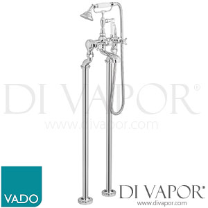VADO BC-AXB-133-CP Axbridge Floor Standing Bath Shower Mixer Spare Parts
