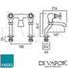 VADO BC-AXB-137-BN Spares Diagram