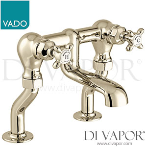 VADO BC-AXB-137-BN Axbridge Exposed Bath Filler - Bright Nickel - Spares