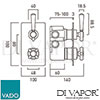 VADO BC-AXB-148-BN Spare Parts Diagram