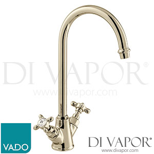 VADO BC-AXB-150-BN Axbridge Cross Handle Mono Kitchen Mixer - Bright Nickel - Spare Parts