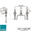 VADO BC-AXB-201-BN Mixer Spare Parts Diagram