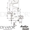 Armitage Shanks BC119AA Mixer Spare Diagram