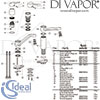 Ideal Standard Ceraflex Sink Mixer Bluestart Spares