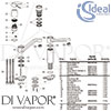 Ideal Standard Ceraflex Sink Mixer Bluestart Low Pressure ND Tap Spares