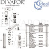 Ideal Standard Ceraflex Sink Mixer Bluestart Pre-Window Version Tap Spares
