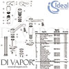 Ideal Standard Ceraflex Sink Mixer Bluestart Medical Handle Tap Spares