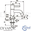 Ideal Standard BC184AA Spare Diagram