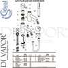 Ideal Standard BC184AA Spare Tech Diagram