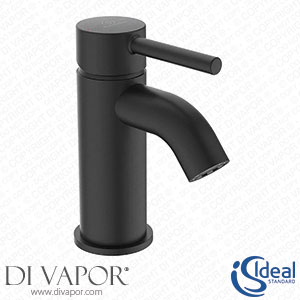 Ideal Standard Ceraline Silk Black Mini Basin Mixer - BC185XG Spare Parts