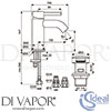 Ideal Standard BC185AA Mixer Spare Diagram