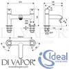 Ideal Standard BC188AA Tap Spare Diagram