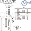 Ideal Standard Ceraline Single Lever Basin Mixer Tap Waste Spares