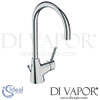 Ideal Standard Ceraline High Spout Basin Mixer Pop-Up Waste Tap Spare Parts