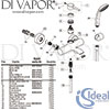 Ideal Standard Ceraline Exposed Chrome Bath Shower Mixer Spares