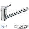 Ideal Standard Ceralook One Hole Sink Mixer Bluestart Spare Parts