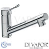 Ideal Standard Ceralook One Hole Sink Mixer Bluestart Tap Spare Parts