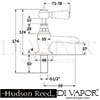 Hudson Reed BC301HL Spare Parts Diagram
