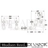 Hudson Reed BC303DXWM Spare Parts Diagram