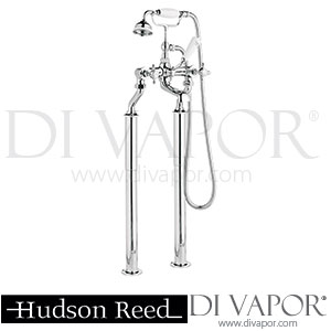 Hudson Reed Topaz Bath Shower Mixer With Extended Leg Set - Chrome Spare Parts