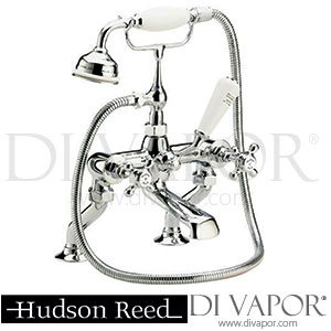 Hudson Reed Topaz Deck Mounted Bath Shower Mixer Inc. Shower Kit - Chrome Spare Parts