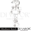 Hudson Reed BC304HX Shower Mixer Spare Parts Diagram