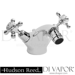 Hudson Reed BC306DX White Topaz With Crosshead Bidet Tap Spare Parts